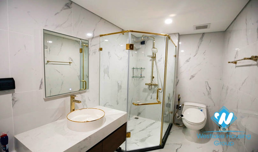 Two-storey apartment with four bedrooms, fully furnished, new furniture, Sunshine City for rent